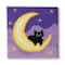 6" x 6" Cat & Moon Needlepoint Kit by Loops & Threads®